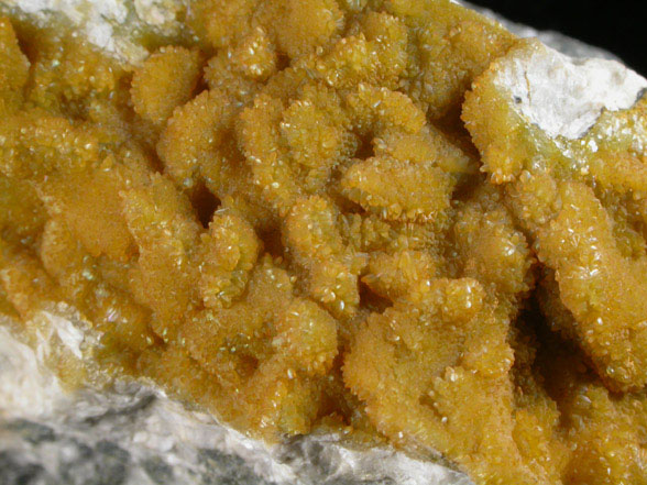 Greenockite from Ueberroth Mine, Friedensville, Saucon Valley, Lehigh County, Pennsylvania