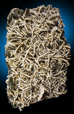 Barite and wire Silver on Galena from Boulder County, Colorado