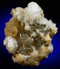 Barite on Fluorite from Villabona Mine, Asturias, Spain