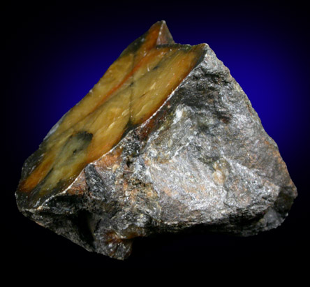 Andalusite var. Chiastolite from Blue Wing Mountains, Pershing County, Nevada