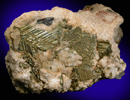 Marcasite in Dolomite from Frizington, West Cumberland Iron Mining District, Cumbria, England