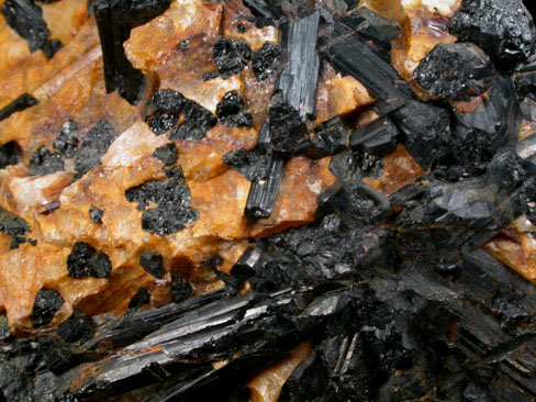 Schorl Tourmaline from Clark Valley, Fresno County, California