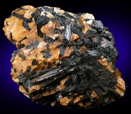 Schorl Tourmaline from Clark Valley, Fresno County, California