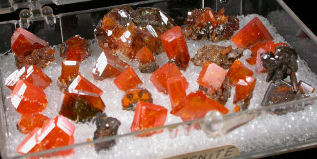 Wulfenite from Red Cloud Mine, Silver District, La Paz County, Arizona