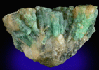 Beryl var. Emerald in Quartz from Bahia, Brazil