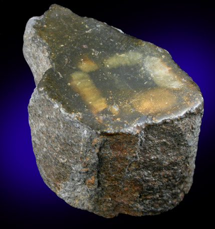 Andalusite var. Chiastolite from Blue Wing Mountains, Pershing County, Nevada