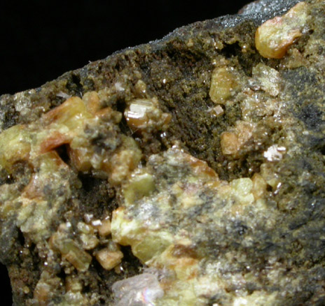 Nadorite var. Ochrolite from Långban Mine, Filipstad, Värmland, Sweden