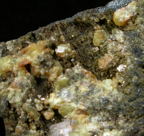 Nadorite var. Ochrolite from Lngban Mine, Filipstad, Vrmland, Sweden