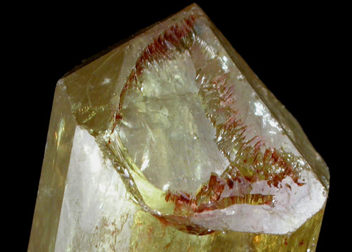 Fluorapatite from Cerro de Mercado, Durango, Mexico