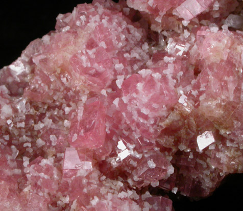 Rhodochrosite with Quartz and Dolomite from John Reed Mine, Leadville District, Lake County, Colorado