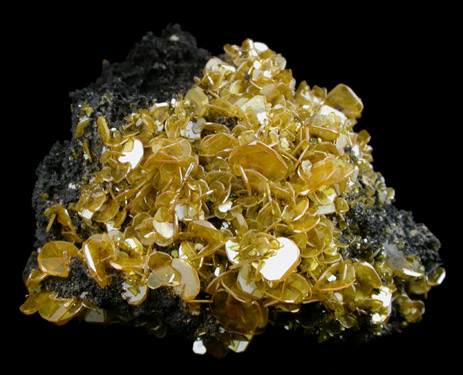 Wulfenite from Silver Bill Mine, Courtland-Gleeson District, Cochise County, Arizona