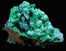 Chrysocolla pseudomorph after Malachite from Planet Mine, La Paz County, Arizona