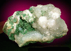 Chrysocolla and Quartz from Kelly, New Mexico