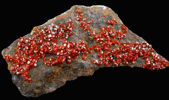 Vanadinite from Ruby Red Mine, Gila County, Arizona