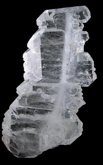 Quartz var. Faden-habit from Dera Ismail Khan District, Waziristan, Pakistan