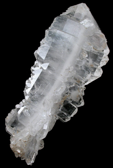 Quartz var. Faden-habit from Dera Ismail Khan District, Waziristan, Pakistan