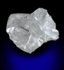 Diamond (3.28 carat colorless cubic hoppered-growth crystal) from Magna Egoli Mine, Zimmi property along the Sewa River, Sierra Leone