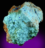 Chalcoalumite with Cyanotrichite from Grandview Mine, Coconino County, Arizona