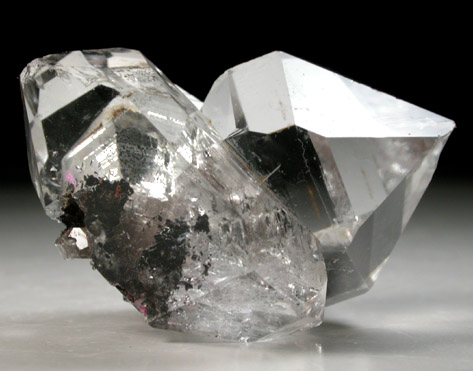 Quartz var. Herkimer Diamonds from Diamond Acres (Hastings Farm), Fonda, Montgomery County, New York