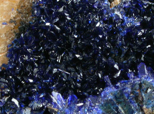 Azurite from Altenmittlau, Spessart Mountains, Hesse, Germany