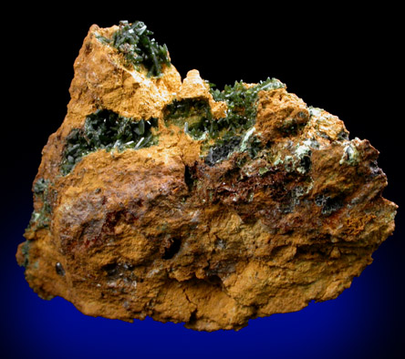 Olivenite from Mylar Mine, Majuba Hill, Pershing County, Nevada