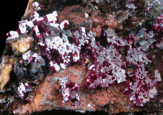 Cuprite from Ray Mine, Mineral Creek District, Pinal County, Arizona