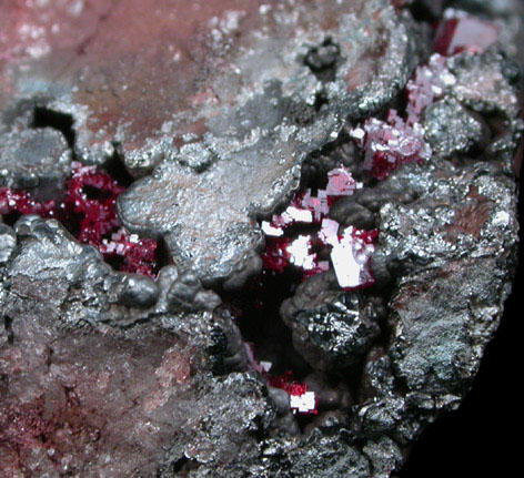 Cuprite from Ray Mine, Mineral Creek District, Pinal County, Arizona