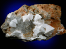 Fluorite and Quartz from Monarch Mine, Yavapai County, Arizona