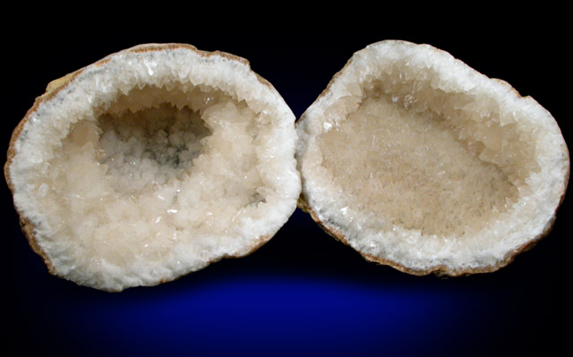 Calcite Geode from Haute Moulouya, Midelt, Khenifra Province, Morocco