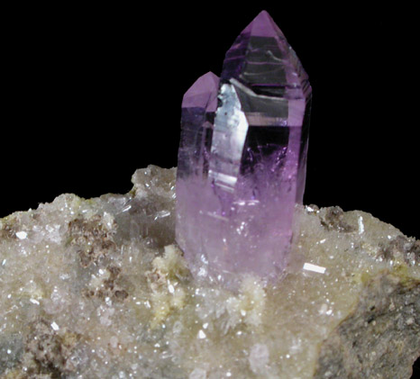 Quartz var. Amethyst from Piedra Parada, near Las Vigas, Tatatila, Veracruz, Mexico