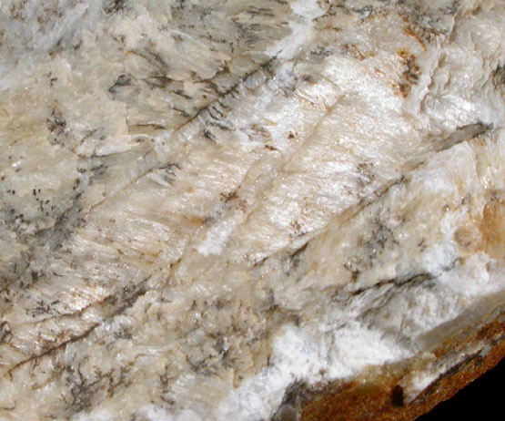 Cymatolite (Albite+Muscovite pseudomorphs after Spodumene) with Albite from Branchville Quarry, Redding, Fairfield County, Connecticut