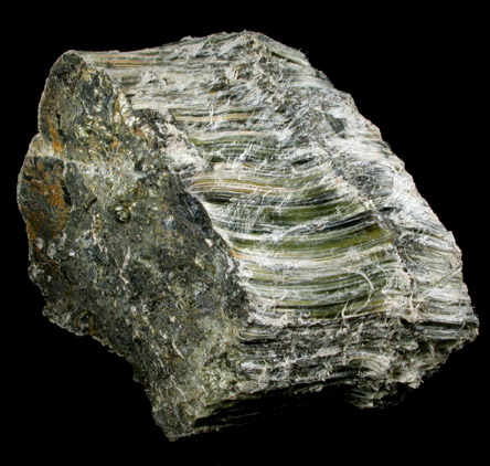 Chrysotile from Thetford Mines, Megantic County, Qubec, Canada