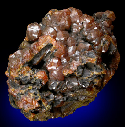 Mimetite var. Campylite with Coronadite from Dry Gill Mine, Caldbeck Fells, Cumbria, England