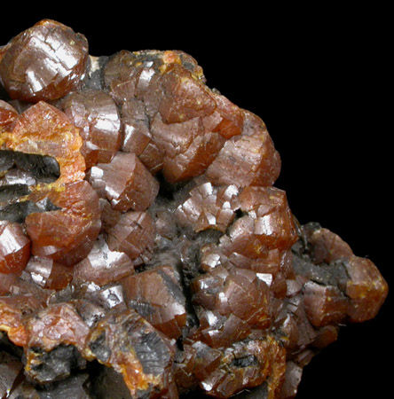 Mimetite var. Campylite with Coronadite from Dry Gill Mine, Caldbeck Fells, Cumbria, England