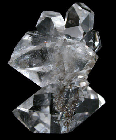 Quartz var. Herkimer Diamonds from Diamond Acres (Hastings Farm), Fonda, Montgomery County, New York