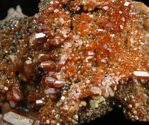 Vanadinite from Mammoth Mine, Tiger District, Pinal County, Arizona