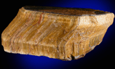 Quartz pseudomorph after Crocidolite (Tiger-Eye) from headwaters of the Orange River, Griqualand West, South Africa