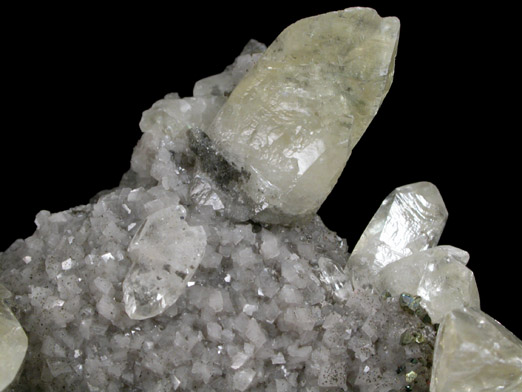 Calcite, Dolomite, Pyrite from Sweetwater Mine, Viburnum Trend, Reynolds County, Missouri