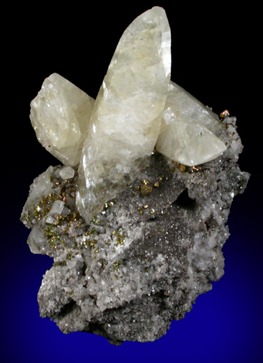Calcite, Dolomite, Pyrite from Sweetwater Mine, Viburnum Trend, Reynolds County, Missouri