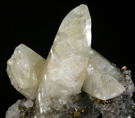 Calcite, Dolomite, Pyrite from Sweetwater Mine, Viburnum Trend, Reynolds County, Missouri