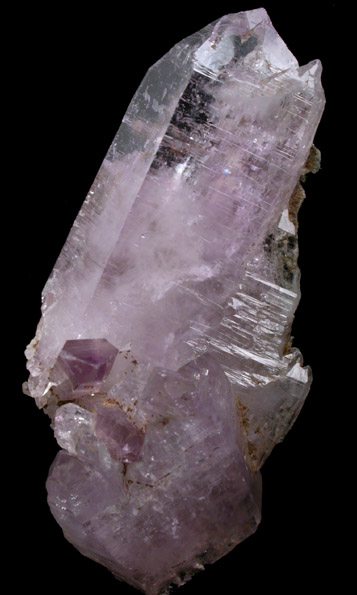 Quartz var. Amethyst from Piedra Parada, near Las Vigas, Tatatila, Veracruz, Mexico