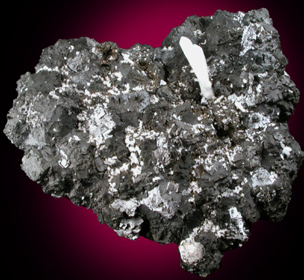 Sphalerite with Quartz from Naica District, Saucillo, Chihuahua, Mexico