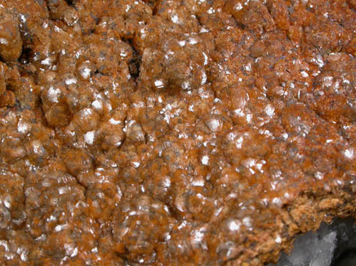 Siderite on Quartz from near Glorieta Mountain (Mesa?), Santa Fe County, New Mexico