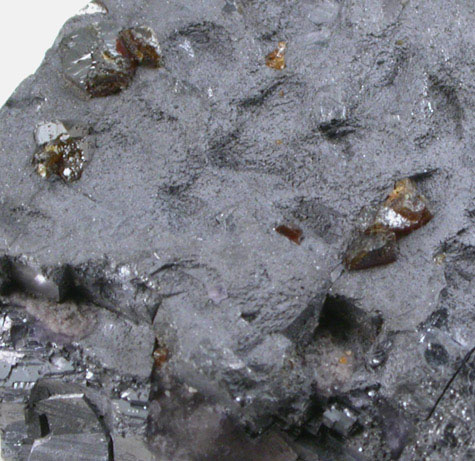 Galena with Sphalerite from Cave-in-Rock District, Hardin County, Illinois