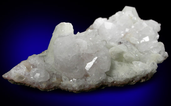 Analcime with Apophyllite from North Table Mountain, Golden, Jefferson County, Colorado