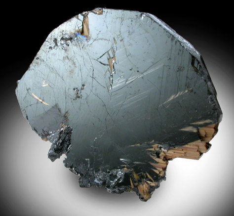 Hematite and Rutile from Ibitiara, Bahia, Brazil