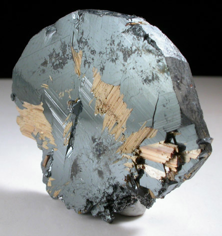 Hematite and Rutile from Ibitiara, Bahia, Brazil