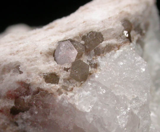 Zunyite in Pyrophyllite from Big Bertha Extension Mine, Dome Rock Mountains, La Paz County, Arizona