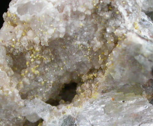 Wickenburgite with Phoenicochroite from Pack Rat Mine, near Wickenburg, Maricopa County, Arizona