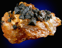 Gahnite in Quartz from Mount Peak Mine, Charlemont, Franklin County, Massachusetts